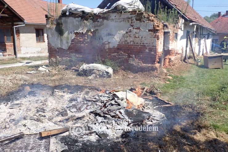 Hulladékot tüzelt a kertjében egy csákánydoroszlói lakó, a tüzet felügyelet nélkül hagyta
